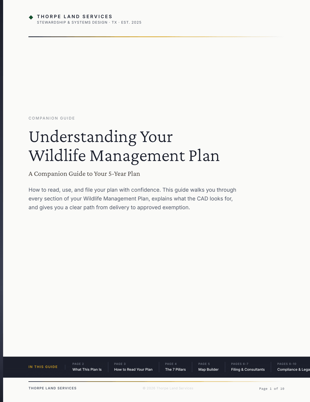 Companion Field Guide